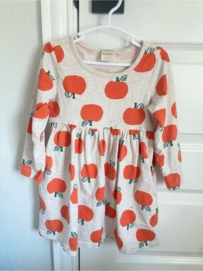 Hanna Andersson 3T Pumpkin Fall Dress